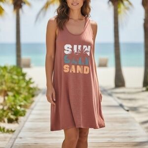 Women’s Sleeveless Summer Dress with pockets